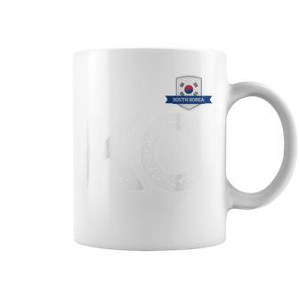 South Korea Human-Flag Letter Ko South Korea Coffee Mug - Thegiftio UK