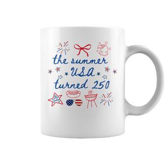 The Summer Usa Turned 250 America 250Th Anniversary Coffee Mug - Thegiftio UK