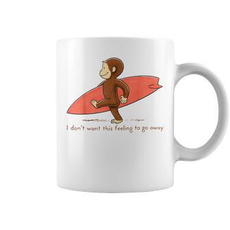 Surf Monkey I Dont Want This Feeling To Go Away Coffee Mug - Thegiftio UK