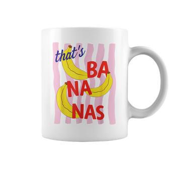 That’S Banana Summer Fruit Sarcastic Food Pun Retro Coffee Mug | Mazezy