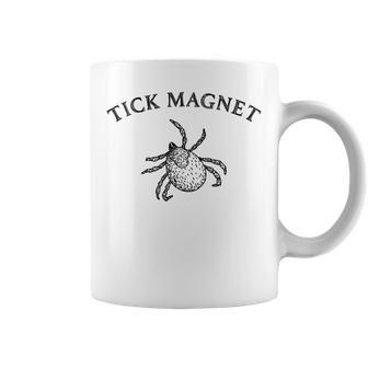 Tick Magnet Hiking Camping Outdoor Bug Tick Magnet Coffee Mug - Monsterry