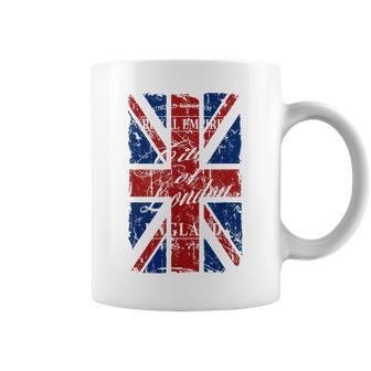 Union Jack Drapeau Britannique Grande-Bretagne Londres Tasse - Cadeauxyz