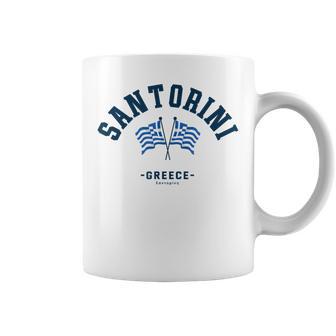 Voyage En Famille Àantorin En Grèceantorin Cadeau Greek Charm Tasse - Cadeauxyz