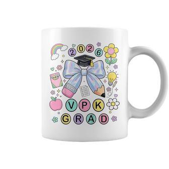Vpk Graduation 2026 Pencil Bow Vpk Grad Coffee Mug - Thegiftio UK