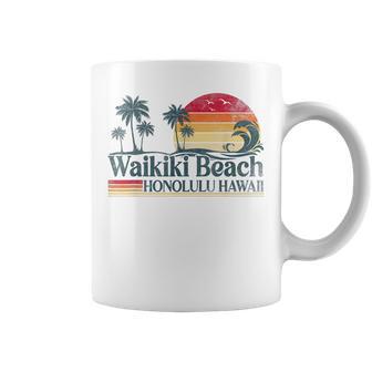 Waikiki Beach Honolulu Hawaii Family Vacation Summer Coffee Mug - Thegiftio UK