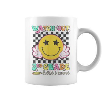 Watch Out 3Rd Grade Here I Come Back To School Third Grade Coffee Mug - Thegiftio UK