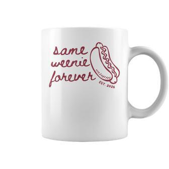 Same Weenie Forever Bachelorette Party Newly Married Couple Coffee Mug - Thegiftio
