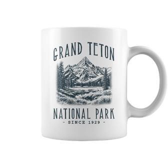 Women's Grand Teton National Park Wyoming Camping Hiker Coffee Mug - Thegiftio UK