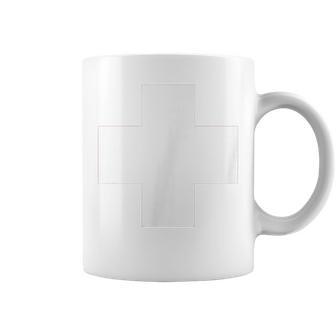 このスイス国旗は大きなプラス：赤と白のオールパーパス コーヒーマグ - Kawaiitshirt