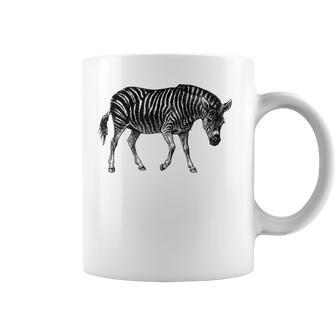 アフリカンゼブラプリント コーヒーマグ - Kawaiitshirt