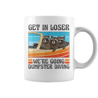 アライグマ愛好家 ゴミ拾い ダンプスターダイビング ゴミ箱 コーヒーマグ - Kawaiitshirt