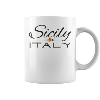 イタリア シチリア島 レモン お土産シチリア島 コーヒーマグ - Kawaiitshirt