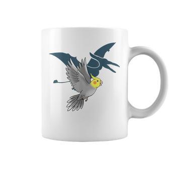 オウム 恐竜 オカメインコ テロダクティルシャドウ コーヒーマグ - Kawaiitshirt