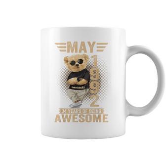 オンバック 5月34日 誕生日 男性 女性 1992 テディベア コーヒーマグ - Kawaiitshirt
