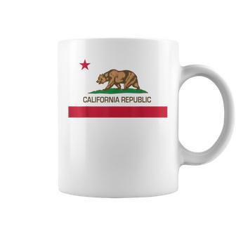 カリフォルニア州旗 コーヒーマグ - Kawaiitshirt