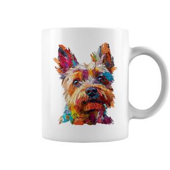 ケアンテリア 犬 モチーフ ペット イラスト ケアンテリア コーヒーマグ - Kawaiitshirt