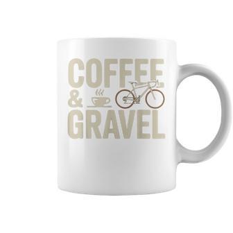 コーヒー&グラベル グラベル グラベルバイク グラベルバイカー オフロードバイク コーヒーマグ - Kawaiitshirt