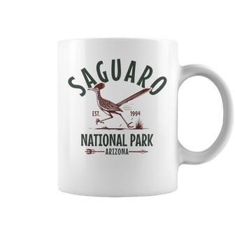 サグアロツーソン アリゾナ国立公園 ロードランナー お土産 長袖tシャツ コーヒーマグ - Kawaiitshirt