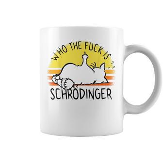 シュレディンガーの猫-シュレディンガーとは誰ですか？シュレディンガーの猫 コーヒーマグ - Kawaiitshirt