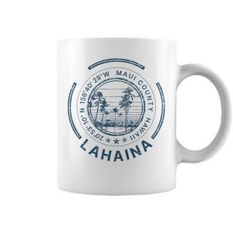 ハワイ ラハイナ マウイ レトロ ハワイアン コーヒーマグ - Kawaiitshirt