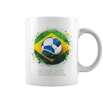 ブラジル選手 スポーツ ヴィンテージ 男性 ブラジル ブラジル コーヒーマグ - Kawaiitshirt