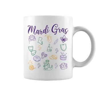 マルディグラ2025、マルディグラクルーズ、ニューオーリンズルイジアナ コーヒーマグ - Kawaiitshirt