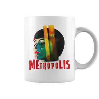 メトロポリス レトロムービーポスターデザインf コーヒーマグ - Kawaiitshirt