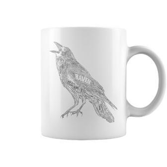 レイヴン カラス 動物愛好家 鳥 モチーフアート コーヒーマグ - Kawaiitshirt