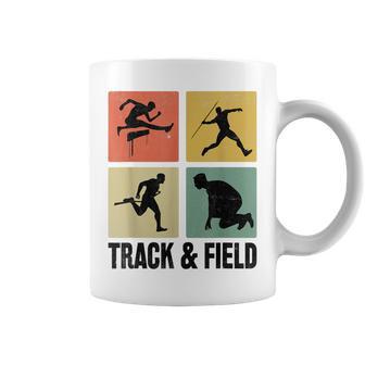 レトロな陸上競技選手。 コーヒーマグ - Kawaiitshirt