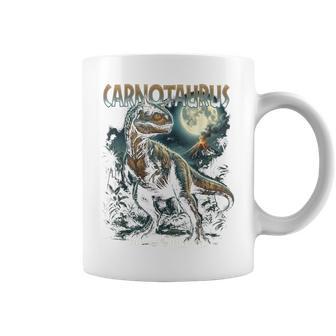 ヴィンテージ カルノタウルス 90年代 ブートレッグ恐竜 先史時代の恐竜 コーヒーマグ - Kawaiitshirt
