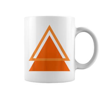 三角形抽象幾何学デザインtシャツ コーヒーマグ - Kawaiitshirt