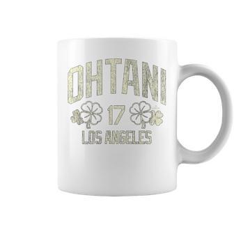 大谷翔平 ロサンゼルス 野球 セントパトリックのクローバー コーヒーマグ - Kawaiitshirt