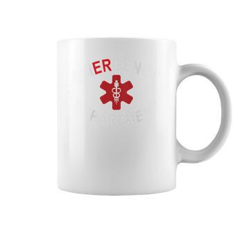救急科 救急室 看護師 Er 看護師 背中 コーヒーマグ - Kawaiitshirt