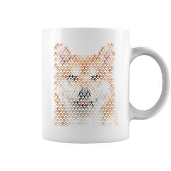 文字絵 柴犬 コーヒーマグ - Kawaiitshirt
