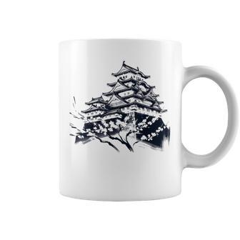 日本伝統風姫路城 コーヒーマグ - Kawaiitshirt