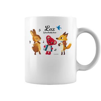 森のぬいぐるみラズ 森の音楽隊 コーヒーマグ - Kawaiitshirt