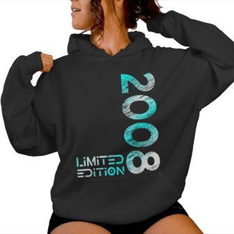 18 Geburtstag Limited Edition Jahrgang 2008 Junge Mädchen Kapuzenpullover für Damen - Seseable