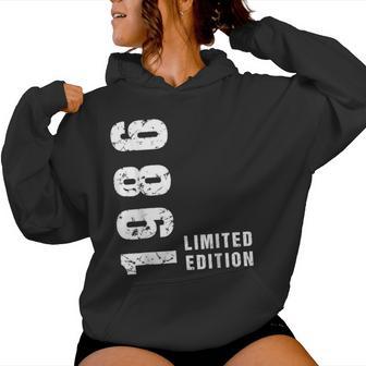 40 Cumpleaños 1986 40 Años Hombre Intage 1986 Sudadera con capucha para mujer - Regaloses