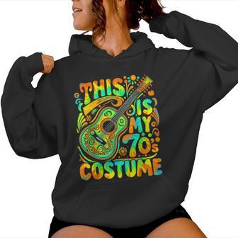 This Is My 70S Costume Retro Groovy Hippie Women Hoodie - Thegiftio UK