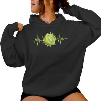 Acances Drôles De Kiwis À La Plage Pour Les Amateurs De Kiwis Fruits Tropicaux Sweat à capuche femme - Cadeauxyz