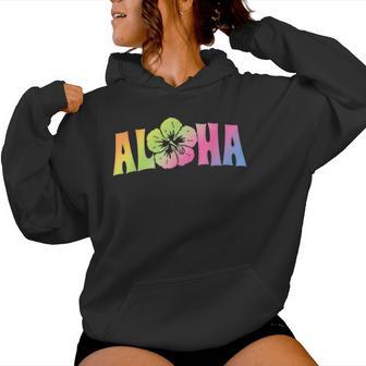 Aloha Hawaii Tripummeracances Fleur Plage S Filles Sweat à capuche femme - Cadeauxyz