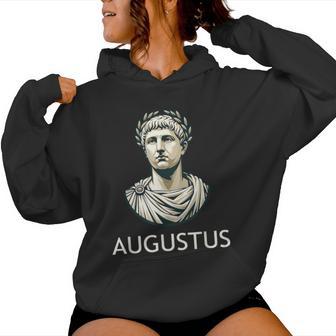 Augusto Emperador De Roma Antigua Roma Sudadera con capucha para mujer - Regaloses