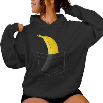 Banane Cool Pour Homme Et Amateur De Fruits Banane Jaune Hawaïen Sweat à capuche femme - Cadeauxyz
