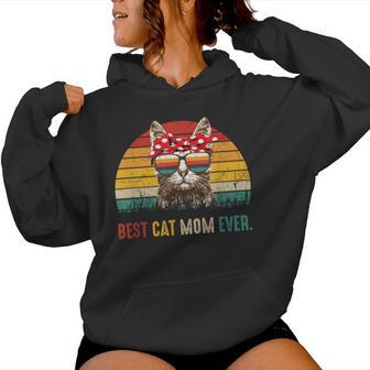 Best Cat Mom Ever Best Cat Mom Ever レディースパーカー - Kawaiitshirt