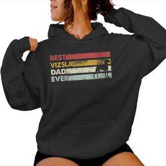Best Dog Dad Ever Father Vizsla Women Hoodie - Thegiftio UK