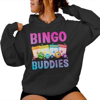 Bingo Buddies For Bingo Lover Bingo Player Women Hoodie - Thegiftio UK