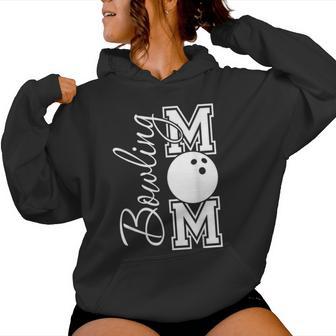 Bowling Mom Mother's Day Birthday Party For Women's Players Women Hoodie - Thegiftio