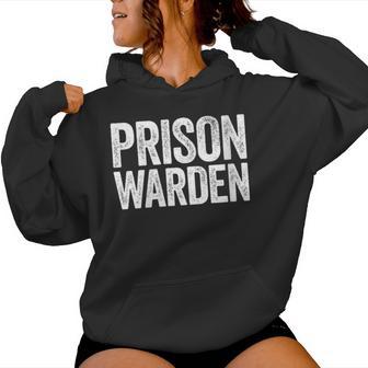 Camisa De Guardián De La Prisión Para Adultos Niños Hombres Es Disfraz De Guardián De La Cárcel Cuello Sudadera con capucha para mujer - Regaloses