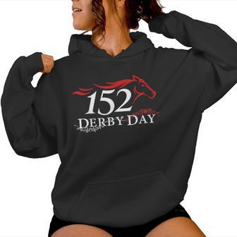 Celebrating 152 Years Derby Day Horse Racing Derby Women Hoodie - Thegiftio UK