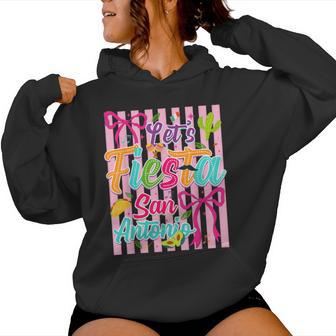 Cinco De Mayo Lets Fiesta 2026 Coquette Bow Girl Women Women Hoodie - Thegiftio UK